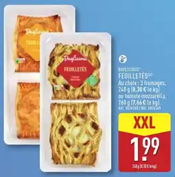 ALDI DAYLICIOUS FEUILLETÉS offre