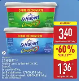 ALDI St Hubert Oméga 3 offre