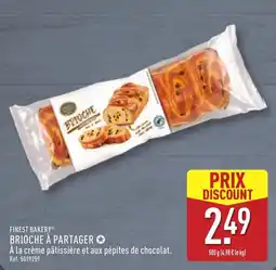 ALDI FINEST BAKERY Brioche à partager offre