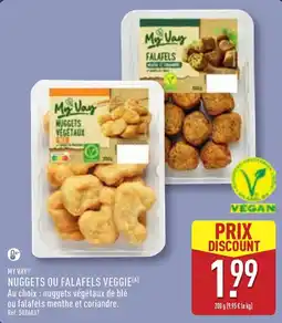 ALDI MY VAY NUGGETS OU FALAFELS VEGGIE offre