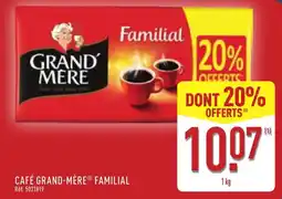 ALDI GRAND MÈRE CAFÉ FAMILIAL offre