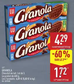 ALDI LU Granola offre