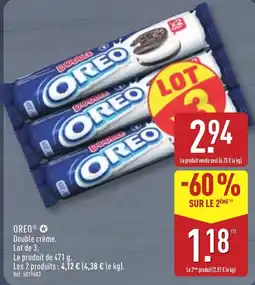 ALDI OREO Double crème offre