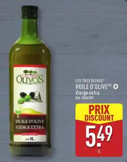 ALDI LOS TRES OLIVOS HUILE D'OLIVE VIERGE EXTRA offre