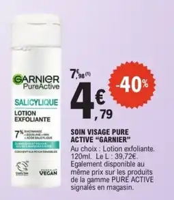 E.Leclerc GARNIER Lotion exfoliante offre