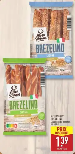 ALDI ALPEN SCHMAUS BREZELINO offre