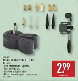 ALDI RIDE+GO ACCESSOIRES POUR VÉLO offre