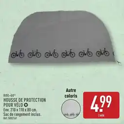 ALDI RIDE+GO HOUSSE DE PROTECTION POUR VÉLO offre
