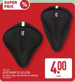 ALDI RIDE+GO REVÊTEMENT DE SELLE offre