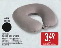 ALDI NOVITESSE COUSSIN DE VOYAGE offre