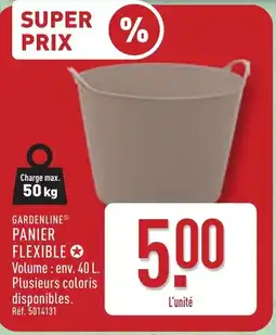 ALDI GARDENLINE PANIER FLEXIBLE offre