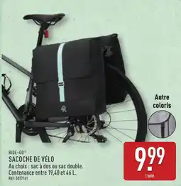 ALDI RIDE+GO SACOCHE DE VÉLO offre