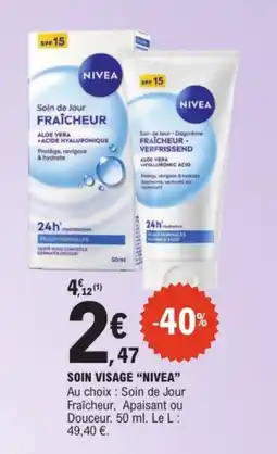 E.Leclerc NIVEA Soin de Jour Fraîcheur offre