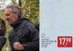 ALDI Adventuridge veste softshell offre