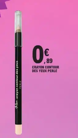 E.Leclerc Crayon contour des yeux perle offre