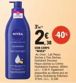 E.Leclerc NIVEA LAIT CORPS offre