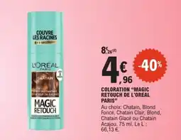 E.Leclerc L'ORÉAL PARIS MAGIC RETOUCH offre