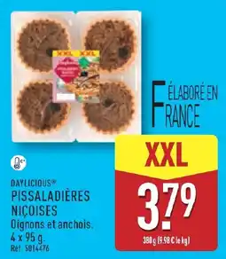ALDI DAYLICIOUS® PISSALADIÈRES NIÇOISES offre