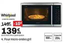 BUT Whirlpool Four micro-ondes gril offre