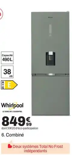 BUT Whirlpool Combinaison offre