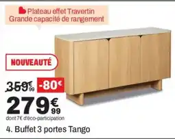 BUT Buffet 3 portes Tango offre