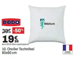 BUT DODO Oreiller Technifeel offre