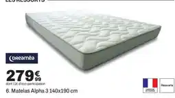 BUT Dreaméa Matelas Alpha 3 offre