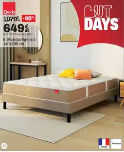 BUT Epeda Matelas Egérie 3 offre