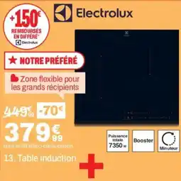 BUT Electrolux Table induction offre