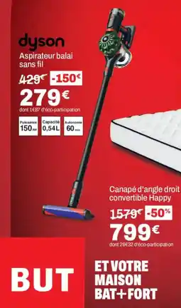 BUT dyson Aspirateur balai sans fil offre