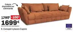 BUT Capsio Canapé 4 places offre
