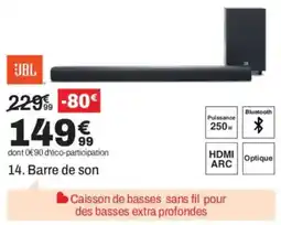 BUT JBL Barre de son offre