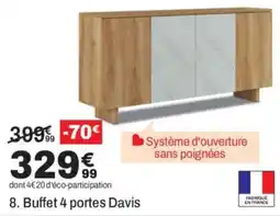 BUT Davis Buffet 4 portes offre