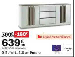 BUT Pesaro Buffet L. 210 cm offre