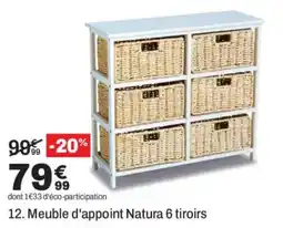 BUT Natura Meuble d'appoint 6 tiroirs offre
