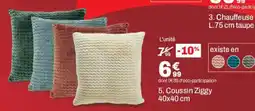 BUT Coussin Ziggy offre