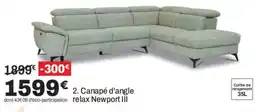 BUT Newport III Canapé d'angle relax offre