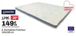 BUT Dreamée Surmatelas Fraîcheur offre