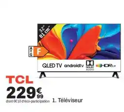 BUT TCL QLED TV offre