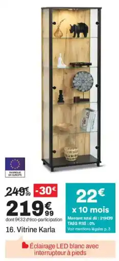 BUT Vitrine Karla offre