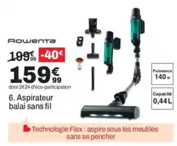 BUT Rowenta Aspirateur balai sans fil offre