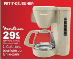 BUT Moulinex Cafetière offre