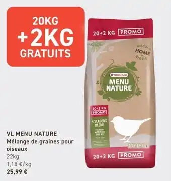 VERSELE-LAGA MENU NATURE