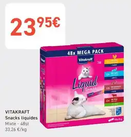 Tom&Co VITAKRAFT Liquid Snack offre