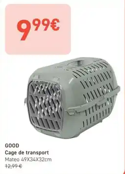 Tom&Co GOOD Cage de transport offre