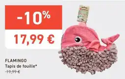 Tom&Co FLAMINGO Tapis de fouille* offre