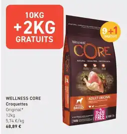 Tom&Co WELLNESS CORE Croquettes Original offre