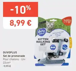 Tom&Co DUVOPLUS Set de promenade Pour chatons - Uni offre