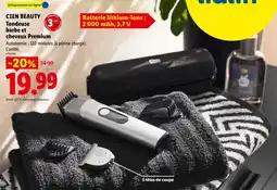 Lidl CIEN BEAUTY Tondeuse barbe et cheveux Premium offre