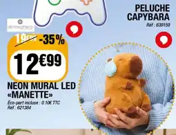 La Foir'Fouille atmosphera NEON MURAL LED «MANETTE» offre